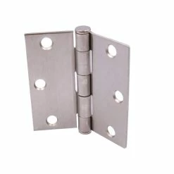 Outlet ❤️ Everbilt 3 in. Satin Nickel Square Radius Squeak-Free Door Hinge 🥰