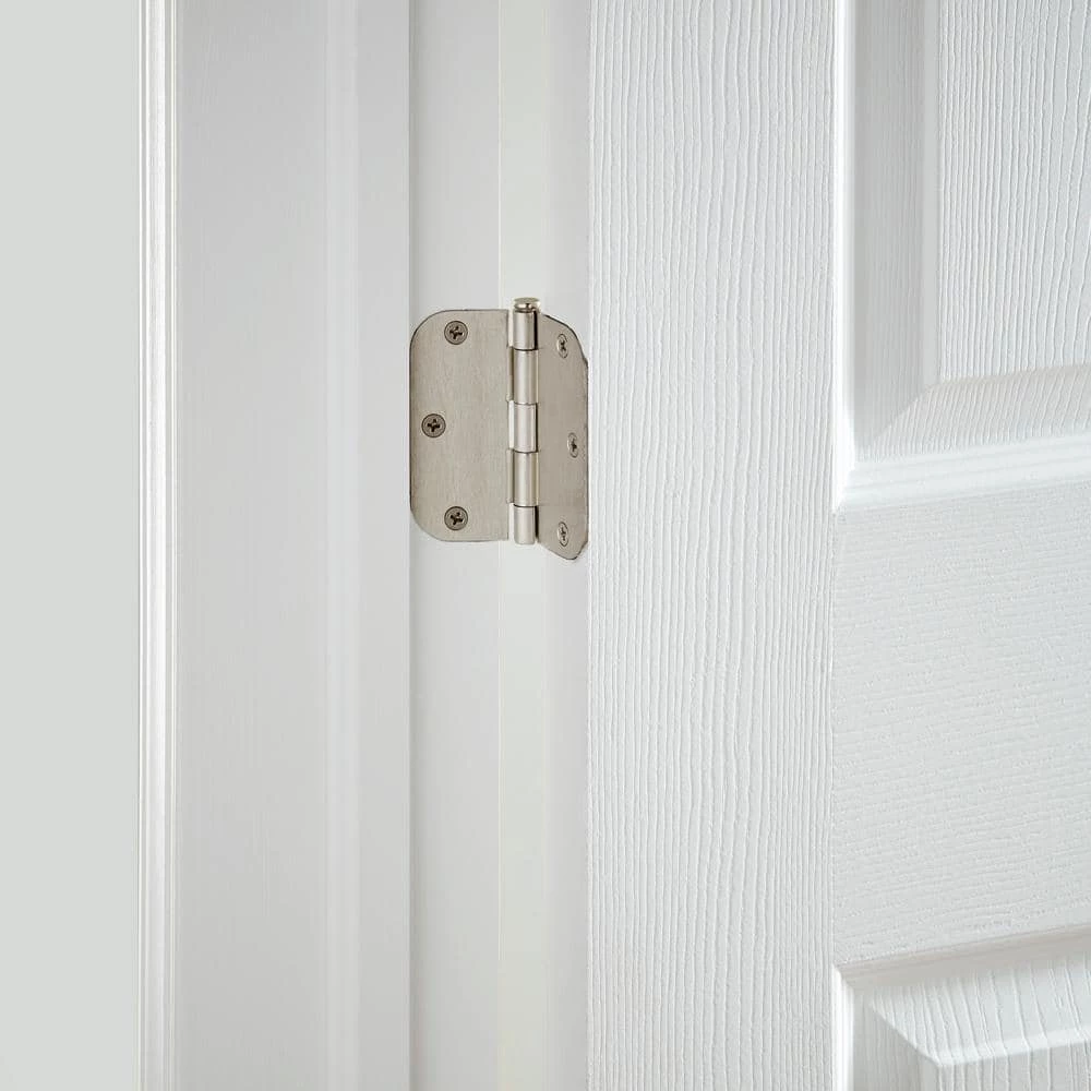 3-1/2 in. x 5/8 in. Radius Satin Nickel Squeak-Free Door Hinge (12-Pack) Buy โจ Everbilt 3-1/2 in. x 5/8 in. Radius Satin Nickel Squeak-Free Door Hinge (12-Pack) ๐ -Everbilt Door Hardware everbilt door hinges 28726 1f 1000
