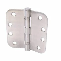 Best deal ✔️ Everbilt 4 in. x 5/8 in. Radius Stainless Steel Commercial Grade with Ball Bearing Hinge 😍