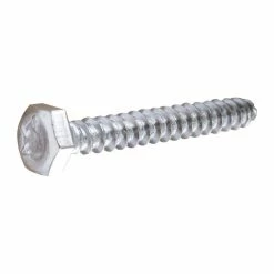Outlet 🎁 Everbilt 1/4 in. x 1-1/2 in. Hex Zinc Plated Lag Screw (100-Pack) ✔️