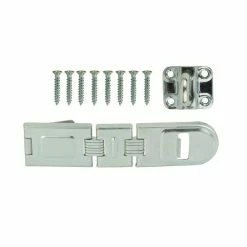 Best reviews of ✨ Everbilt 7-3/4 in. Zinc-Plated Double Hinge Safety Hasp 😉