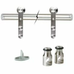 Top 10 ❤️ Everbilt 72 in. Stainless Steel Sliding Barn Door Track and Hardware Kit ❤️
